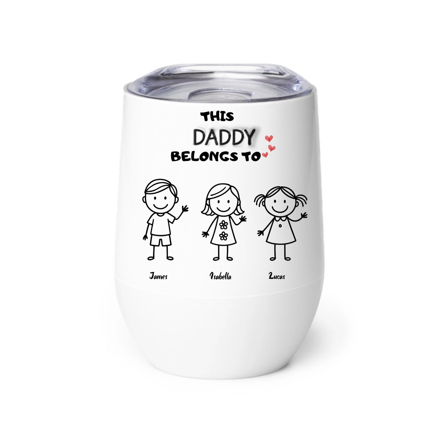 This Grandpa Belong To - Personalized Tumbler