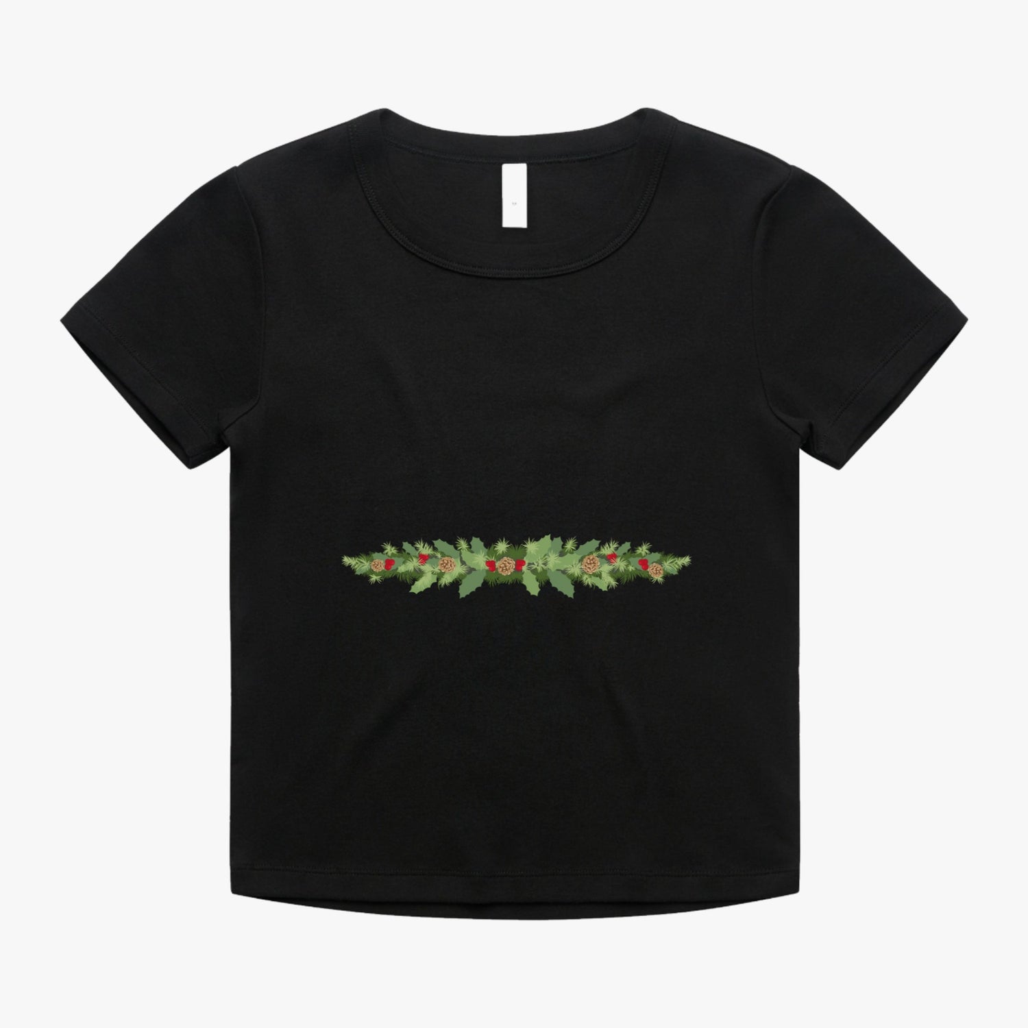 Christmas is Better With Cats - Personalized Organic Rib Baby Tee